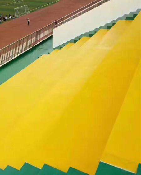 五峰球场台阶翻新修补改造